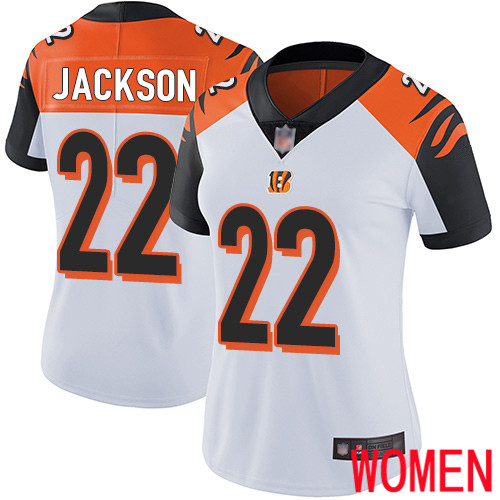 Cincinnati Bengals Limited White Women William Jackson Road Jersey NFL Footballl #22 Vapor Untouchable